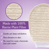 BAKE Exfoliating Bath Glove for Dead Skin, Strawberry Skin, Body Acne & Ingrown Hair | 100% Ramie Fibre - 3