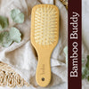BAKE Bamboo Buddy Wooden Paddle Hair Brush with Natural Bamboo Bristles for Gentle Hair Detangling, Scalp Massage & Hair Growth-1 PC 100g - 9