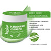 BAKE 2% Salicylic Acid + 1% Zinc PCA Anti-Acne Clay Mask for Blackheads, Unclogging Pores & Excess Oil-100g - 1