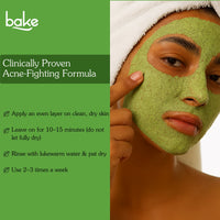 BAKE 2% Salicylic Acid + 1% Zinc PCA Anti-Acne Clay Mask for Blackheads, Unclogging Pores & Excess Oil-100g - 7