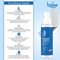 BAKE Morning Cuddles 100% Mineral Water-Resistant Sunscreen SPF 70 PA++++ with 5% Niacinamide – UVA/UVB & Blue Light Protection – 100ml - 5