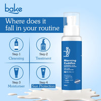 BAKE Morning Cuddles 100% Mineral Water-Resistant Sunscreen SPF 70 PA++++ with 5% Niacinamide – UVA/UVB & Blue Light Protection – 100ml - 7