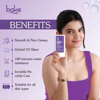 BAKE De-Tan Sunscreen Stick SPF 70 PA+++ with Kojic Acid and Alpha Arbutin for Pigmentation and UVA and UVB Sun Protection | Water Resistant 180 Min- 20g - 2