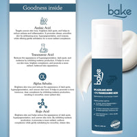 BAKE 10% Azelaic Acid + 5% Tranexamic Acid Pigmentation Corrector Cream for Acne Marks, Dark Spots & Uneven Skin Tone-30g - 5