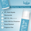 BAKE 2% Multi Peptide Tinted Sunscreen SPF 70 PA+++ with 2% Niacinamide – Broad Spectrum UVA/UVB Protection, Water & Sweat Resistant, Even Out Skin Tone-50g - 4