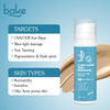 BAKE 2% Multi Peptide Tinted Sunscreen SPF 70 PA+++ with 2% Niacinamide – Broad Spectrum UVA/UVB Protection, Water & Sweat Resistant, Even Out Skin Tone-50g - 5