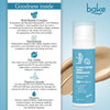 BAKE 2% Multi Peptide Tinted Sunscreen SPF 70 PA+++ with 2% Niacinamide – Broad Spectrum UVA/UVB Protection, Water & Sweat Resistant, Even Out Skin Tone-50g - 6