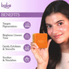 BAKE 3% Kojic Acid Loofah Scrub Soap with MelasaRx™ Complex for Pigmentation, Dark Spots, Tan and Uneven Skin Tone ( 100 g ) - 11
