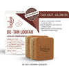 BAKE De-Tan Loofah Scrub Soap with 2% Kojic Acid & Alpha Arbutin for Tan Removal, Pigmentation, Dark Spots and Brighter Even-Toned Skin ( 100 g ) - 10