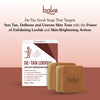 BAKE De-Tan Loofah Scrub Soap with 2% Kojic Acid & Alpha Arbutin for Tan Removal, Pigmentation, Dark Spots and Brighter Even-Toned Skin ( 100 g ) - 16