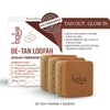 BAKE De-Tan Loofah Scrub Soap with 2% Kojic Acid & Alpha Arbutin for Tan Removal, Pigmentation, Dark Spots and Brighter Even-Toned Skin ( 100 g ) - 19