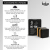 BAKE 10% Charcoal Loofah Scrub Soap with Niacinamide for Exfoliation, Rough & Dull Skin, Tan Reduction(100g) - 16