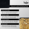 BAKE 10% Charcoal Loofah Scrub Soap with Niacinamide for Exfoliation, Rough & Dull Skin, Tan Reduction(100g) - 22