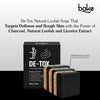 BAKE 10% Charcoal Loofah Scrub Soap with Niacinamide for Exfoliation, Rough & Dull Skin, Tan Reduction(100g) - 26