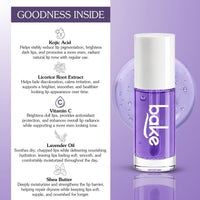 BAKE 2.5% Kojic Acid Lavender Brightening Lip Oil with MelasaRx™ Complex for Dark & Pigmented Lips, Deeply Nourishing & Hydrating 5ml - 7