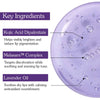 BAKE 2.5% Kojic Acid Lavender Brightening Lip Oil with MelasaRx™ Complex for Dark & Pigmented Lips, Deeply Nourishing & Hydrating 5ml - 2