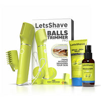 LetsShave Balls Trimmer and Balls Balls Balm Combo for Men