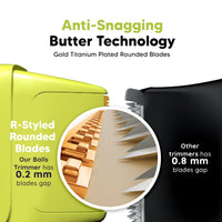 LetsShave Men Trimmer for Private Part, Mutlipurpose Comb with Lint Bag 293.8 gm