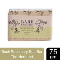 Bare Necessities The Herbalist Basil Rosemary Spa Bar 75gm