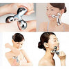 Beautiliss professional 3D Manual Roller Face & Body Massager - Golden