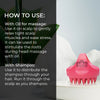 Beautiliss professional Pink Scalp Massager & Scrub Shampoo Brush