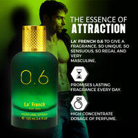 La French 0.6 Perfume for Men 100 ml
