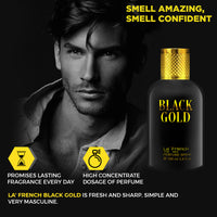 La French Black Gold Perfume for Men 100 ml