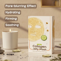 Beyond Rice Collagen jelly mask - Rice, Niacinamide & Cucumber (Vegan) Pack of 3