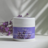 Skin Secrets Calming & Gentle Smoothing Lavender & Oatmeal Gel Scrub 100 ml