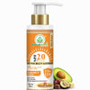 Bhudevam Naturals Khadi SPF 20 Sunscreen Lotion for Face & Body | Lightweight Non-Sticky Sun Protection Lotion 100ml - 1
