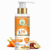 Bhudevam Naturals Khadi SPF 30 Sunscreen Lotion | Broad Spectrum UVA UVB Sunblock for All Skin Types 100ml - 1