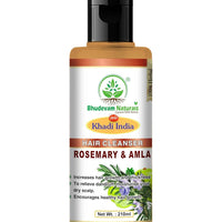 Bhudevam Naturals Khadi Rosemary & Amla Shampoo – Nourish, Repair & Smooth Hair - 1