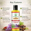 Bhudevam Naturals Khadi Saffron Tulsi & Reetha Hair Shampoo – Herbal Hair Fall Control & Scalp Care - 2