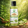 Bhudevam Naturals Khadi Neem & Aloe Vera Shampoo – Reduces Hair Fall & Adds Shine - 6