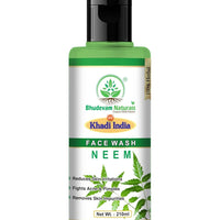 Bhudevam Naturals Khadi Neem Face Wash for Clear & Healthy Skin - 1
