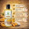 Bhudevam Naturals Khadi Turmeric Face Wash – Fights Acne, Reduces Pimples & Adds Radiance - 2