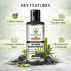 Bhudevam Naturals Khadi Bamboo Charcoal Herbal Face Wash – Reduces Acne, Pimples & Oiliness - 2