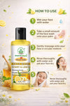 Bhudevam Naturals Khadi Herbal Honey Lemon Face Wash – Removes Dirt, Oil & Impurities Naturally - 4