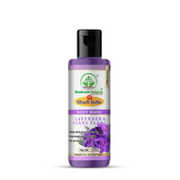 Bhudevam Naturals Khadi Lavender Ylang Ylang Body Wash, Soothing & Relaxing Skin Cleanser 210ml - 1