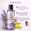 Bhudevam Naturals Khadi Lavender Ylang Ylang Body Wash, Soothing & Relaxing Skin Cleanser 210ml - 3