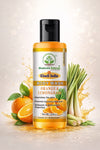 Bhudevam Naturals Khadi Orange & Lemongrass Body Wash, Refreshing Citrus Shower Gel for Soft & Glowing Skin 210ml - 7