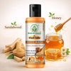 Bhudevam Naturals Khadi Sandalwood Honey Shower Gel, Natural Body Wash for Soft, Smooth & Healthy Skin 210ml - 7