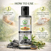 Bhudevam Naturals Khadi Bamboo Charcoal Body Wash – Skin Detox & Oil Control Shower Gel 210ml - 4