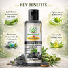 Bhudevam Naturals Khadi Bamboo Charcoal Body Wash – Skin Detox & Oil Control Shower Gel 210ml - 5