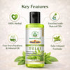 Bhudevam Naturals Khadi Tulsi Hair Oil Reduces Hair Fall & Strengthens Roots Naturally 210ml - 6