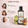 Bhudevam Naturals Khadi Shikakai Hair Oil Deep Conditioning & Hair Strengthening Formula 210ml - 4