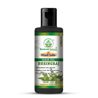 Bhudevam Naturals Khadi Amla & Bhringraj Hair Oil – Scalp Care & Hair Fall Control Solution 210ml - 1