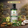 Bhudevam Naturals Khadi Amla & Bhringraj Hair Oil – Scalp Care & Hair Fall Control Solution 210ml - 6