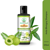 Bhudevam Naturals Khadi Amla Bhringraj Herbal Shampoo for Hair Fall Control & Strong Hair - 10