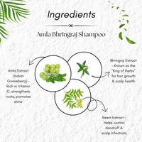 Bhudevam Naturals Khadi Amla Bhringraj Herbal Shampoo for Hair Fall Control & Strong Hair - 13